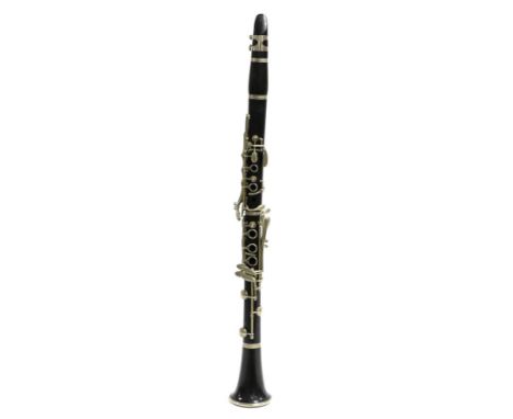 Clarinet By Console serial no.1835, cased, all joints wooden and stamped 'Console Foreign'Requires new pads to be in working 