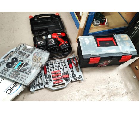 A selection of various tools etc some boxed some unboxed 