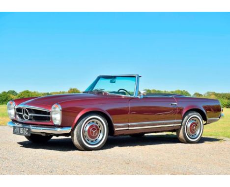 1965 Mercedes-Benz 230 SL Pagoda  Transmission: automaticMileage:34506The 1965 Mercedes-Benz 230 SL Pagoda is an iconic symbo