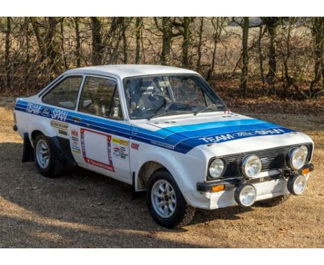 1975 Ford Escort RS1800 Rally Car Transmission: manualMileage:The squarer-styled Escort Mk. II appeared in January 1975 with 