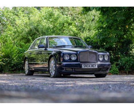 2004 Bentley Arnage R Transmission: automaticMileage:80000The Bentley Arnage was launched in 1998, a large luxury saloon car 