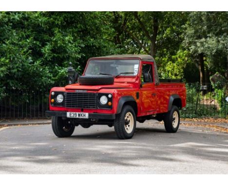 1988 Land Rover 110 Pick-up Transmission: manualMileage:126213The 1988 Land Rover 110 is a rugged icon, embodying off-road pr