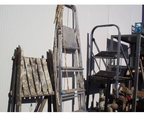 Three sets of step ladders. COLLECT ONLY.