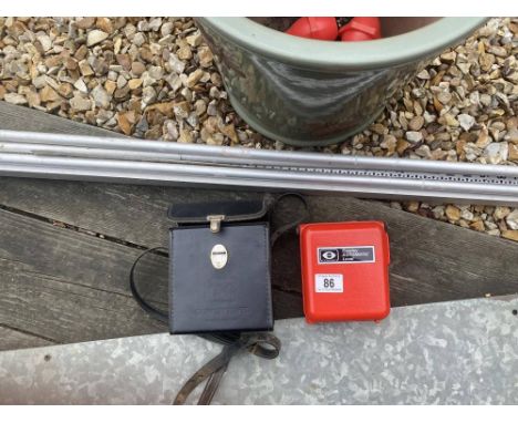 A Cowley automatic level and tripod.