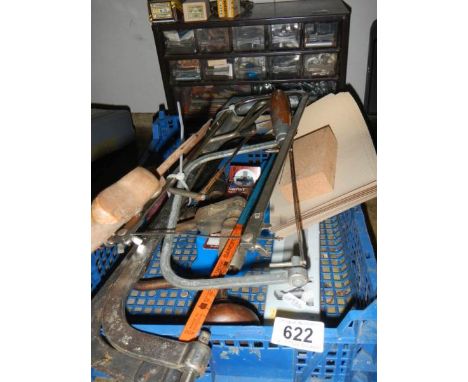 A tray of tools 