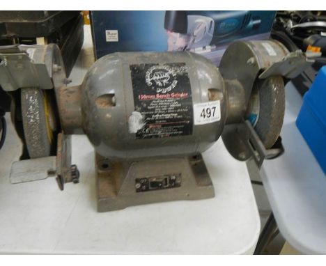 A Performance bench grinder