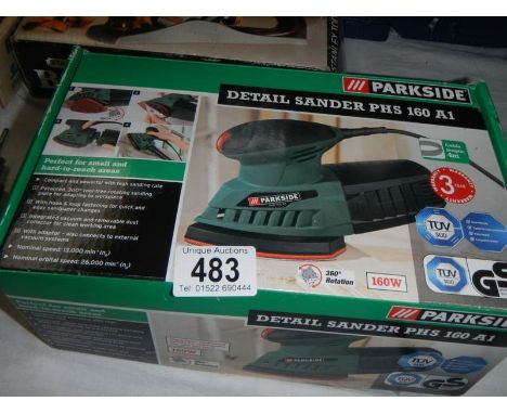 A Parkside sander, PHS 160 A1 