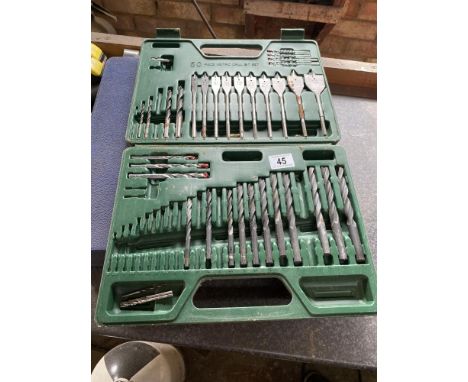 A Hitachi drill set.