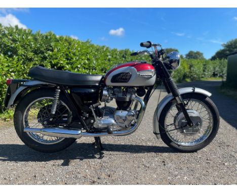 UK-market T120 Bonneville with matching numbers. The iconic Triumph BonnevilleA superbly-presented, matching numbers, UK-supp