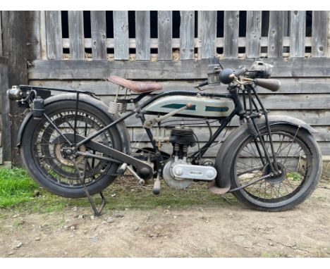 Barn Find 500cc side-valve Model P Triumph restoration project. Landmark model produced by Triumph from 1924 onwards at their