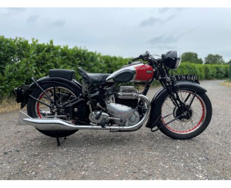 The 1999 Hurlingham Club Louis Vuitton Classic Concours-winning bike. The original Edward Turner-designed four-cylinder 'supe
