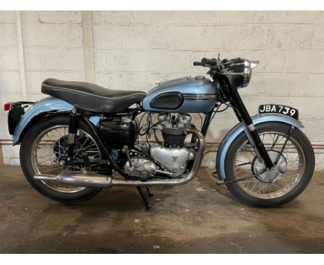 **Please note - The engine is stamped T100 which should be 500cc but the V5C states 650cc**Restored, post-war Triumph Tiger T