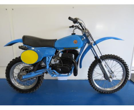 Restored Bultaco 250 Pursang. Formed in 1958 in Spain and famous for their off-road machines, winning numerous world champion
