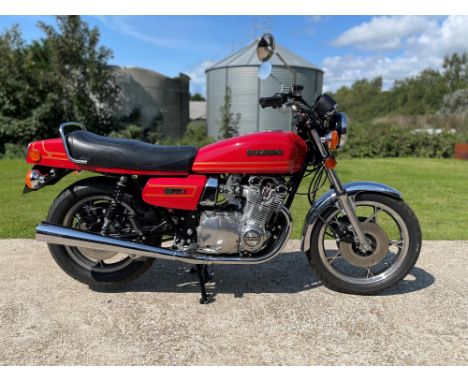 Well presented example of Suzuki's 1,000cc four-cylinder superbike. Developed after the success of the two-stroke 750cc and a