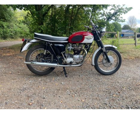 UK-supplied from new, matching numbers Bonneville from long-term ownership. The T120 Bonneville 650 was introduced in 1959 an