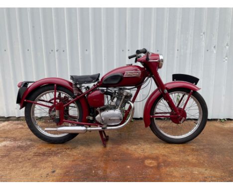 Rare pre-Tiger Cub 150cc Triumph Terrier. Built at the Meriden factory between 1953 to 1956 with telescopic front forks and p