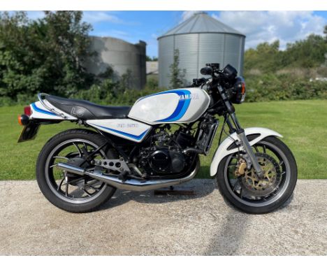 Classically-presented example of the infamous RD250LC being offered with No Reserve. The very rapid learner-legal RD250LC. On