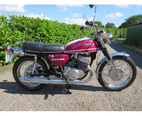 Nicely restored UK-supplied T500. Introduced in 1968 and aimed very much at the US four-stroke twin marketDeveloped from the 