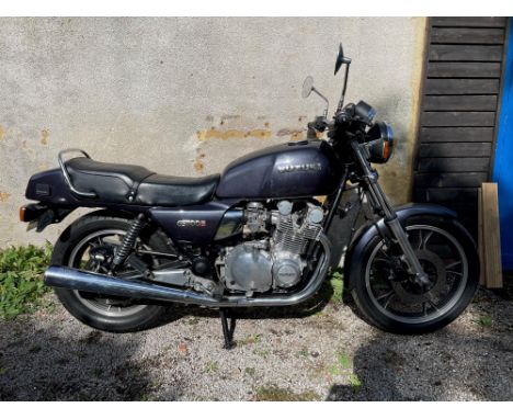 Suzuki's 1980s big long-distance tourer. Introduced in 1980 as a development of the GS750The double overhead-cam 1,074cc four