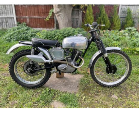The ubiquitous Tiger Cub in trials trim. Introduced in March 1954 priced at £127, it supplemented (and then superseded) the m