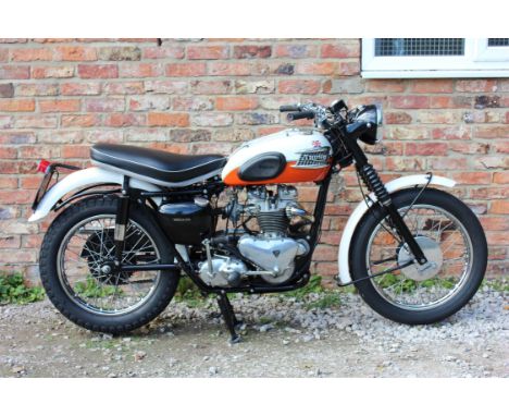 Nicely presented Tangerine Dream TR5, offered with No Reserve. Based on the Triumph 5T Speed Twin and designed more for off-r