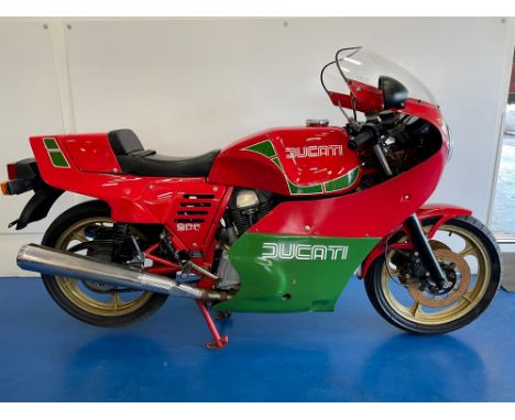 Last of the 900cc Mike Hailwood Replicas. Ducati celebrated Mike Hailwood's 1978 TT win by producing the MHR from 1979 to 198