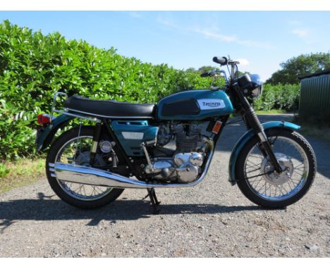 Interesting 1969 Mk1 Trident, not registered until 1974. Built by a factory test rider in period from various parts and fitte