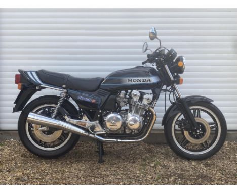 A well presented and correctly restored CB750, ready to ride away. The evolution of the ground breaking CB750 now fitted with
