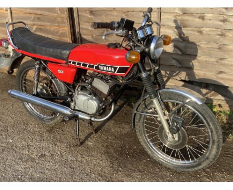 An early example of the 50cc Yamaha RD50 scooter being offered with No Reserve. Produced by Yamaha between 1974 and 1984 and 