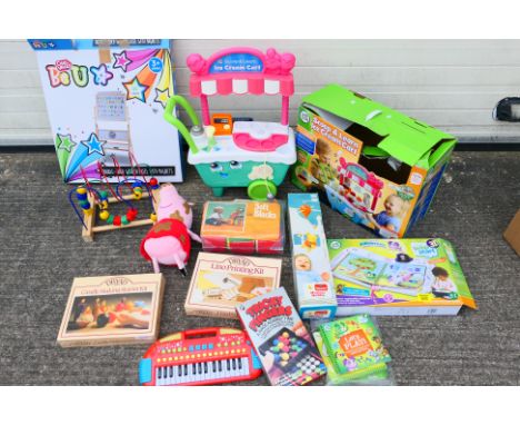 Leap Frog - Chad Valley - A group of boxed and unboxed, predominately modern children's toys and role play / imagination toys