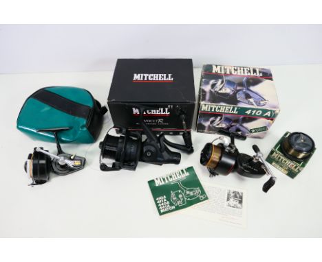 Mitchell - A lot to include; A Mitchell AvocetR Black Edition 5500FS reel that appears in Very Good condition and appears ina