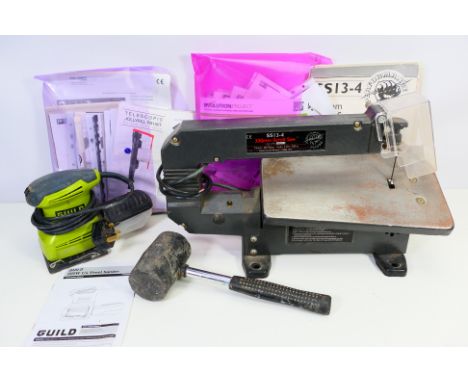 LOt to include a 330 mm circular saw, a sander and other. [W]