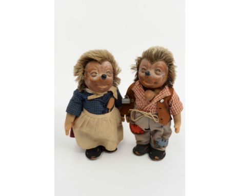 Two Steiff Hedgehogs 