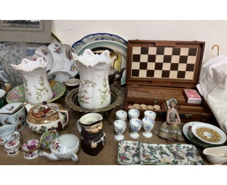 A large lot including a Coalport Indian tree pattern part coffee set together with other part tea and dinner sets, Charlotte 