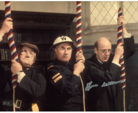 Dads Army 8x10 comedy photo signed by actor Frank Williams The Vicar. Good condition. All autographs come with a Certificate 
