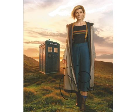 Jodie Whittaker signed Dr Who colour photo. Jodie Whittaker born 17 June 1982 is an English actress. She came to prominence i