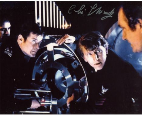 007 James Bond The Spy Who Loved Me photo signed by actor Christopher Muncke. Good condition. All autographs come with a Cert