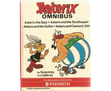 Asterix Omnibus by Goscinny and Uderzo. Produced Exclusively for WHSmith. Hardback book. Multiple stories in one book. Good c