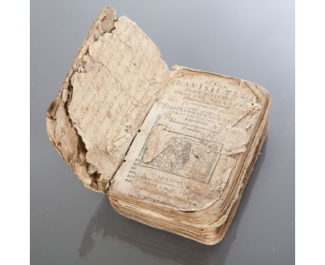 LATE 16TH CENTURY STUDENTS BOOK DATED 1581
the title translated rough from latin as 'A students guide to the mannerisms and d