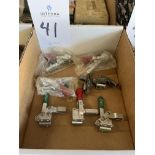 Lot of Assorted DeStaco & Carr Lane Hold Down Clamps