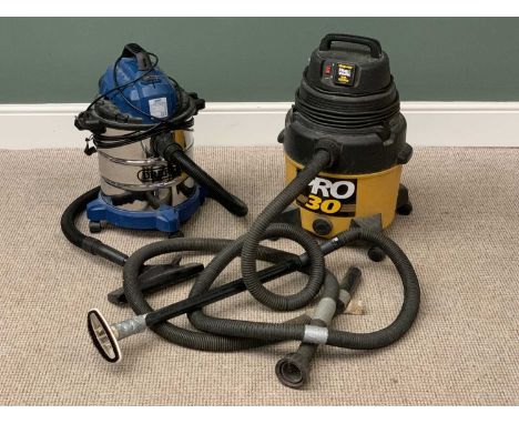 WORKSHOP TOOLS - Draper Wet 'n' Dry vac and another Pro 30 vac E/T