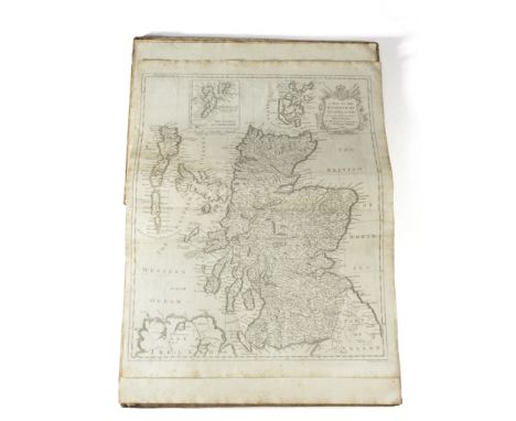 'CONTINUATION OF MR RAPIN'S HISTORY' BY NICOLAS TINDAL, C.1740-50 a folio atlas, one volume of fourteen engraved maps and fif