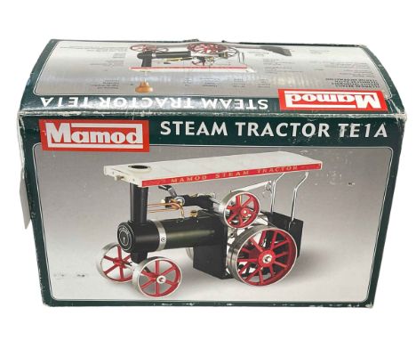 Boxed Mamod steam tractor TEIA.