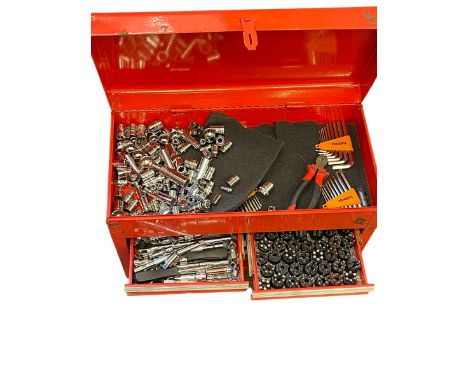 Tool box housing as new tools including Halford tools.