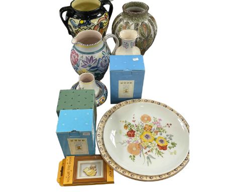 Decorative porcelain including Poole, Denby, etc.