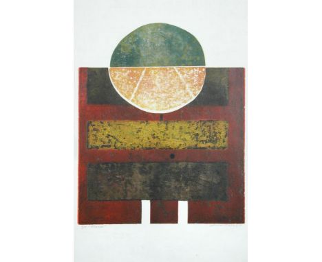 Fernando Vilchis (Mexican, b.1932) Formas signed lower right "F Vilchis '64" and numbered 1/15 lithograph 47 x 31cm (18 x 12i