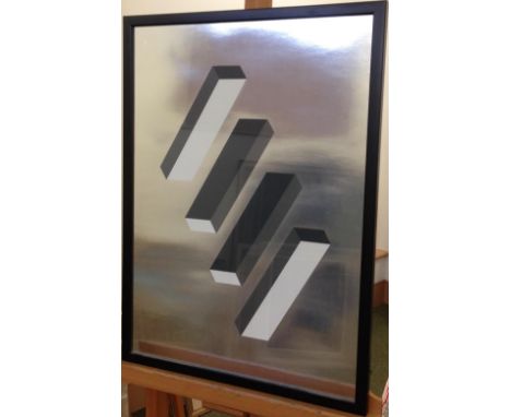 § Franz Deckwitz (Dutch, b. 1934) Untitled signed and dated lower right "Franz Deckwitz '68" and numbered 30/75 and 31/75 pri