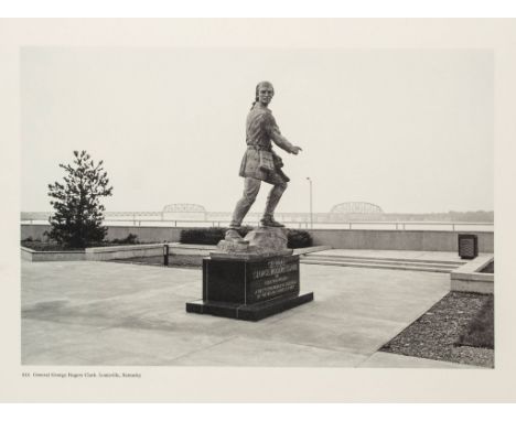 Friedlander (Lee) - The American Monument,  first edition,  one of 2,000 copies, photographic plates, library stamp to title 