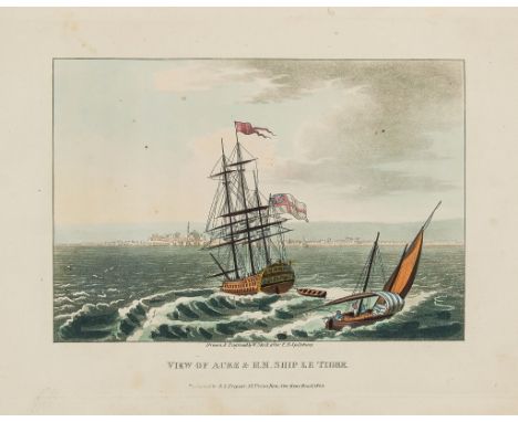 Spilsbury (F.B.) - Picturesque Scenery in the Holy Land and Syria,  19 hand-coloured aquatint plates, a few plates with some 