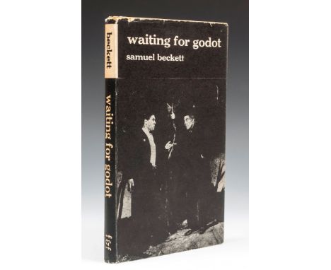 Beckett (Samuel) - Waiting for Godot,  first English edition ,  publisher's note loosely inserted, light browning to endpaper